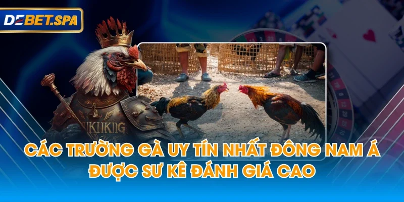 Các Trường Gà Uy Tín Nhất Đông Nam Á Được Sư Kê Đánh Giá Cao