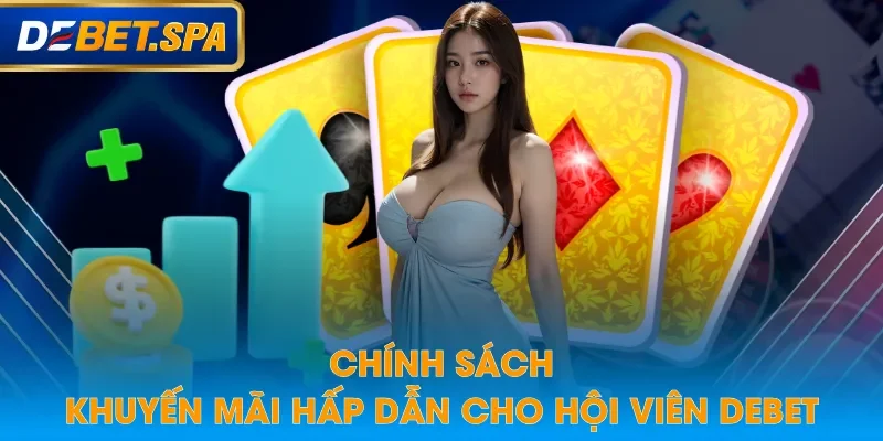 Chính sách khuyến mãi hấp dẫn cho hội viên DEBET Chính sách khuyến mãi hấp dẫn cho hội viên DEBET