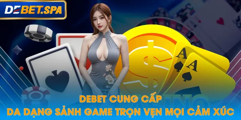 DEBET cung cấp da dạng sảnh game trọn vẹn mọi cảm xúc DEBET cung cấp da dạng sảnh game trọn vẹn mọi cảm xúc