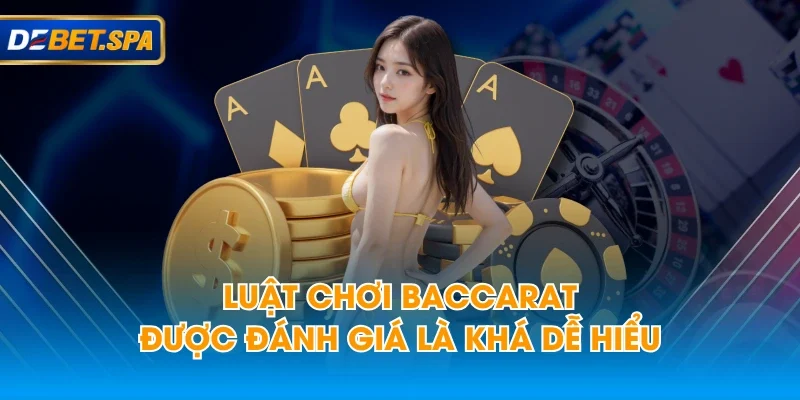 Luật chơi baccarat được đánh giá là khá dễ hiểu Luật chơi baccarat được đánh giá là khá dễ hiểu