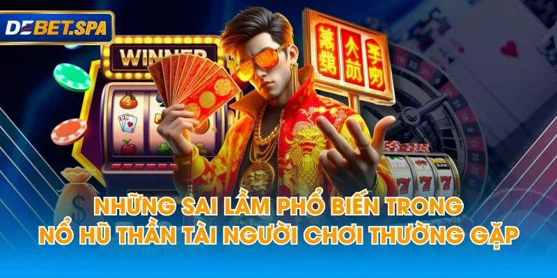 Những sai lầm phổ biến trong nổ hũ thần tài người chơi thường gặp Những sai lầm phổ biến trong nổ hũ thần tài người chơi thường gặp