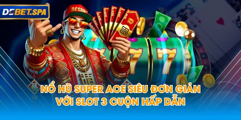 Nổ Hũ Super Ace Siêu Đơn Giản Với Slot 3 Cuộn Hấp Dẫn