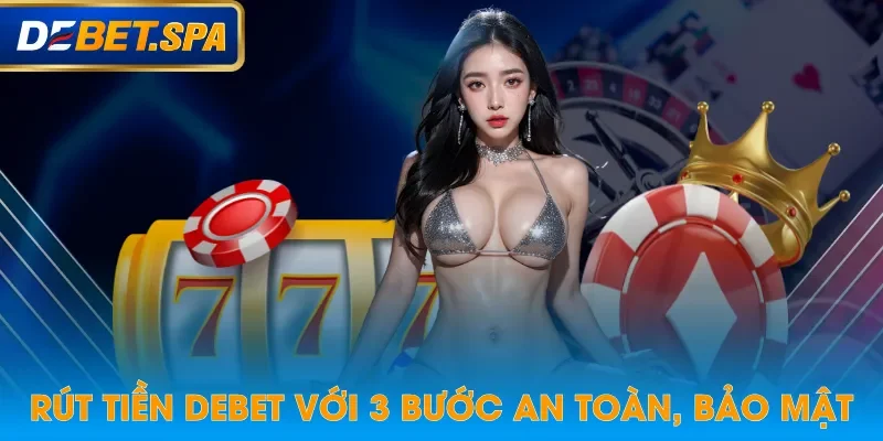 Rút tiền DEBET với 3 bước an toàn, bảo mật Rút tiền DEBET với 3 bước an toàn, bảo mật