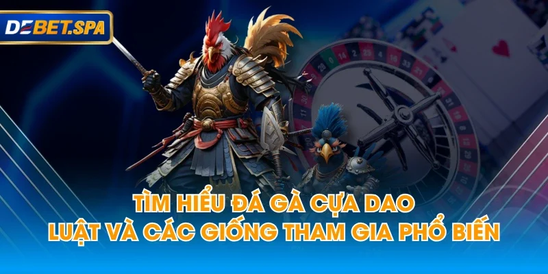 Tìm Hiểu Đá Gà Cựa Dao - Luật Và Các Giống Tham Gia Phổ Biến