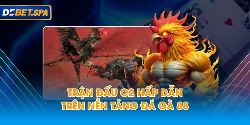 Trận đấu C2 hấp dẫn trên nền tảng đá gà 88